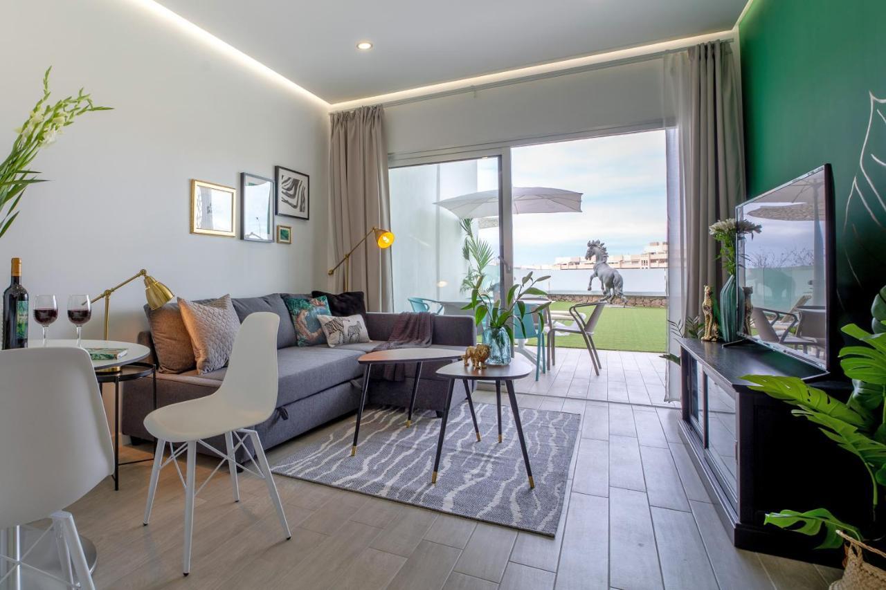 Ocean Garden Suite 10 Con Jardin Privado Costa Adeje  Eksteriør billede