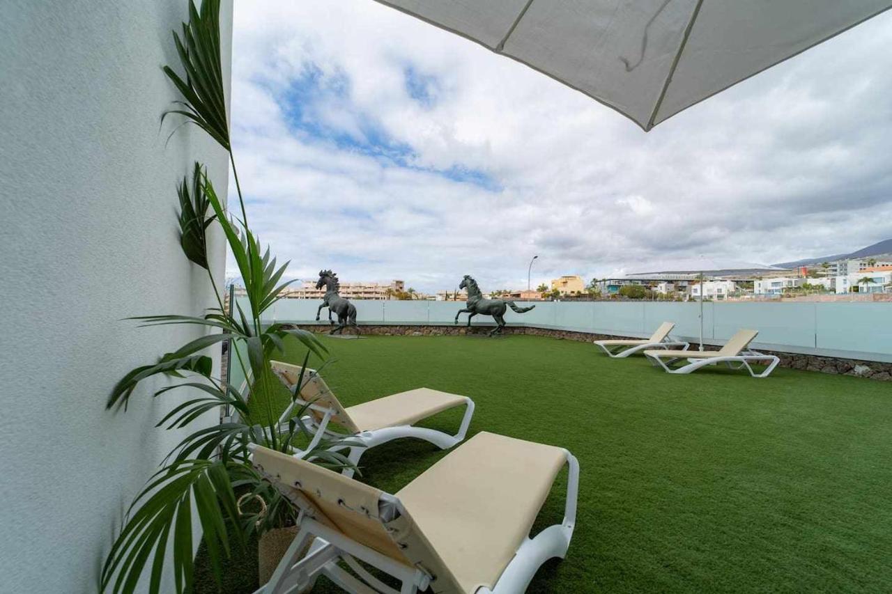 Ocean Garden Suite 10 Con Jardin Privado Costa Adeje  Eksteriør billede